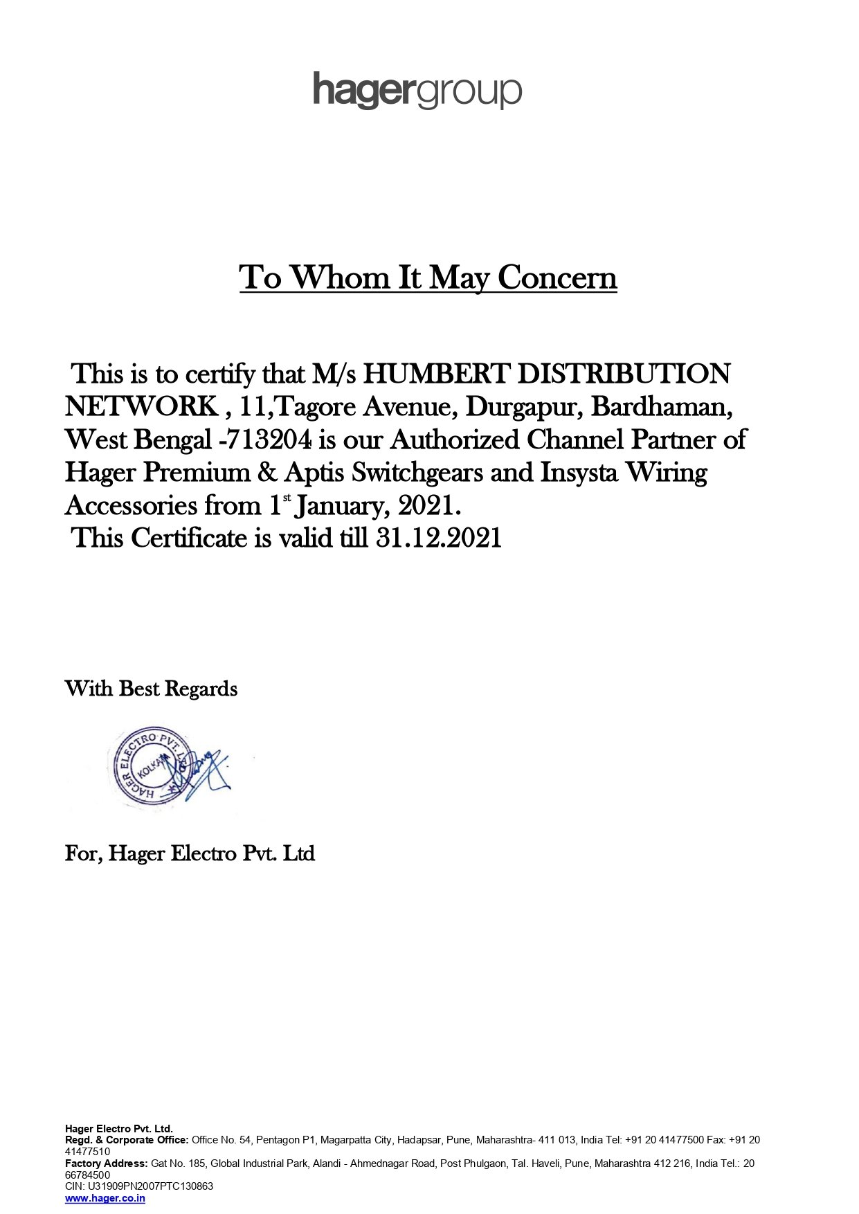 Hager Group Certificate_page-0001